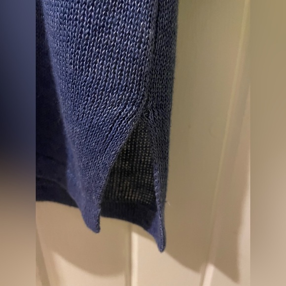 Talbots 100% linen sweater-medium NWOT - Picture 5 of 7